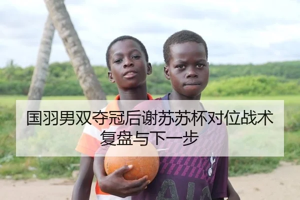 国羽男双夺冠后谢苏苏杯对位战术复盘与下一步